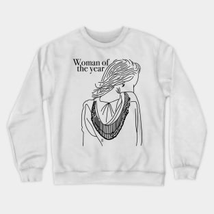 Woman of the year 2020 Crewneck Sweatshirt